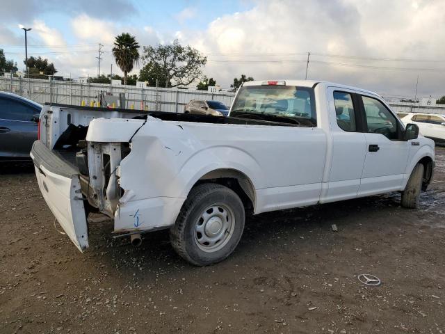 1FTEX1CP9JKF16086 - 2018 FORD F150 SUPER CAB WHITE photo 3