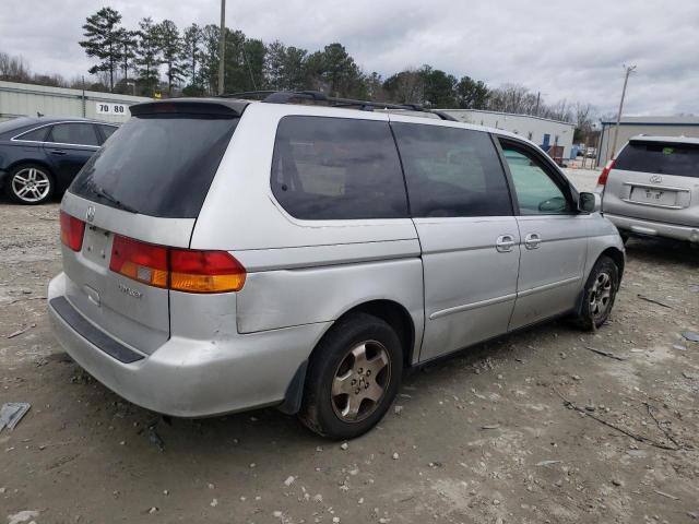 5FNRL18982B030262 - 2002 HONDA ODYSSEY EXL SILVER photo 3