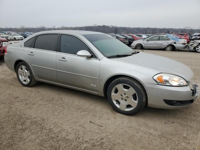 2G1WD58C889155383 - 2008 CHEVROLET IMPALA SUPER SPORT SILVER photo 4