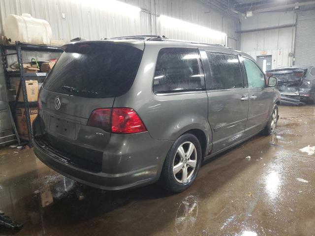 2V4RW6DXXAR294777 - 2010 VOLKSWAGEN ROUTAN SEL CHARCOAL photo 3