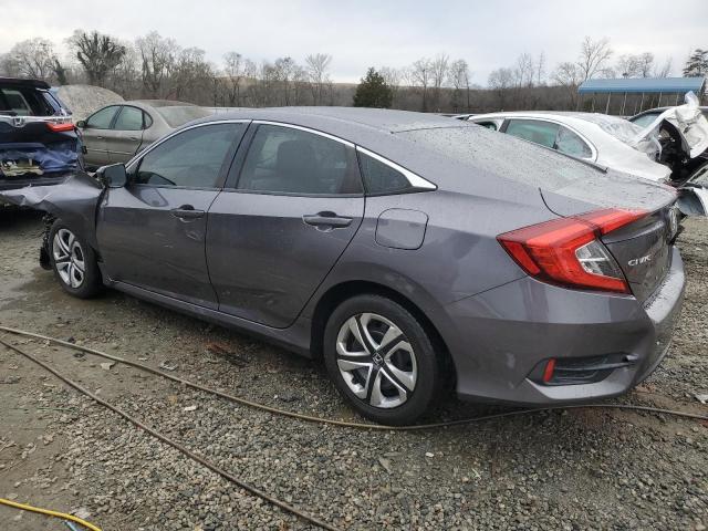 2HGFC2F56GH509954 - 2016 HONDA CIVIC LX GRAY photo 2