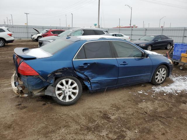 1HGCM66586A065058 - 2006 HONDA ACCORD EX BLUE photo 3