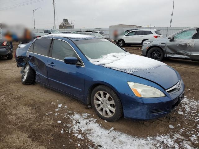 1HGCM66586A065058 - 2006 HONDA ACCORD EX BLUE photo 4