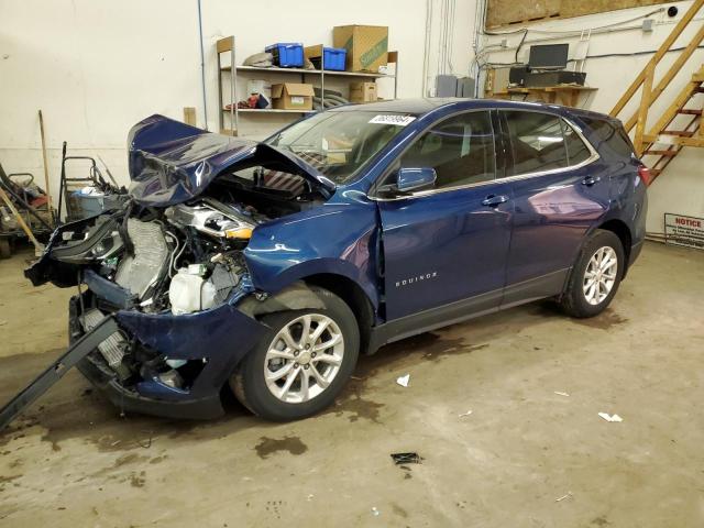 2GNAXUEV3K6243086 - 2019 CHEVROLET EQUINOX LT BLUE photo 1