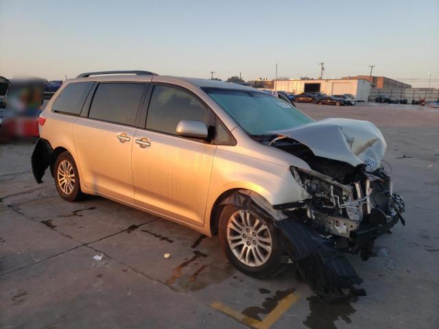 5TDYK3DCXFS629239 - 2015 TOYOTA SIENNA XLE TAN photo 4