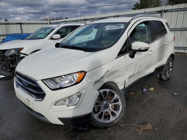 MAJ3S2KE8LC327024 - 2020 FORD ECOSPORT TITANIUM WHITE photo 1