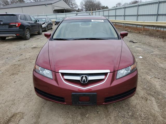 19UUA66256A056093 - 2006 ACURA 3.2TL BURGUNDY photo 5