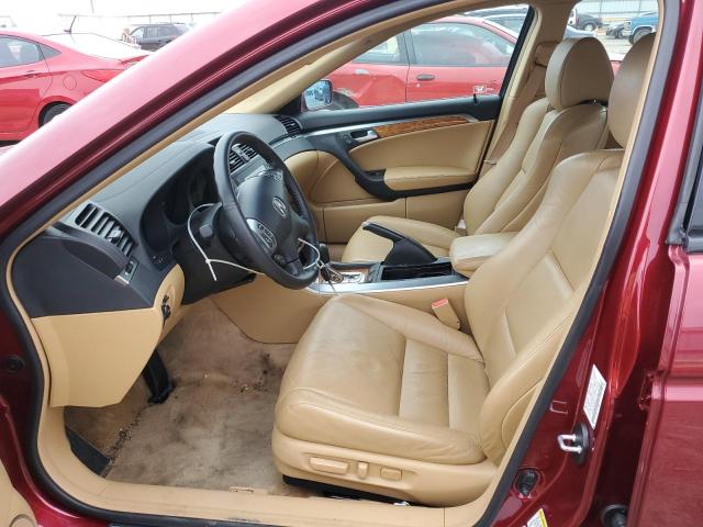 19UUA66256A056093 - 2006 ACURA 3.2TL BURGUNDY photo 7