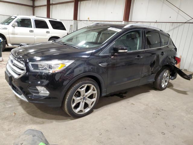 1FMCU9J98KUB84355 - 2019 FORD ESCAPE TITANIUM BLACK photo 1