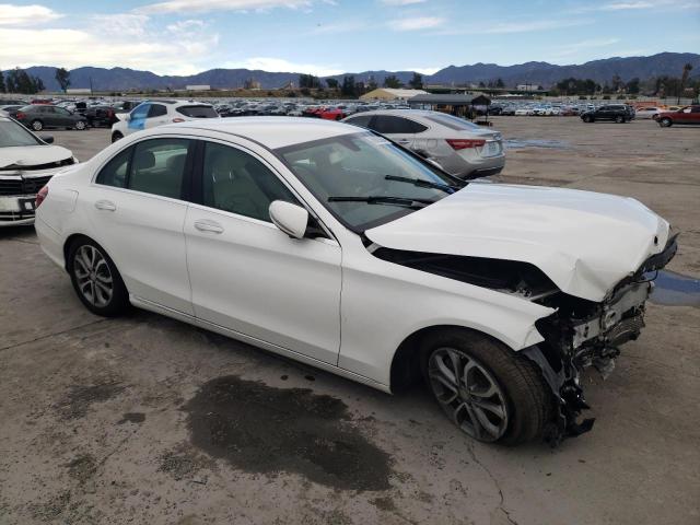 55SWF4JB7FU066604 - 2015 MERCEDES-BENZ C 300 WHITE photo 4