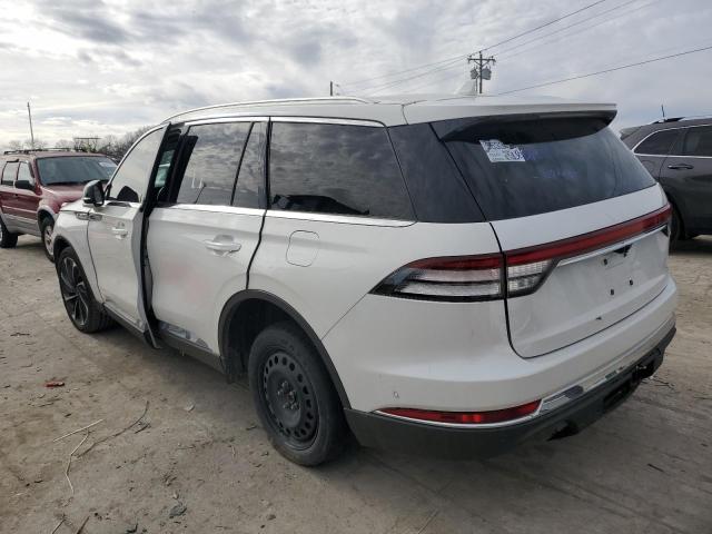 5LM5J7XC7LGL20514 - 2020 LINCOLN AVIATOR RESERVE WHITE photo 2