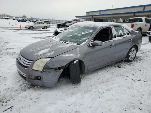 3FAFP08156R121754 - 2006 FORD FUSION SEL GRAY photo 1