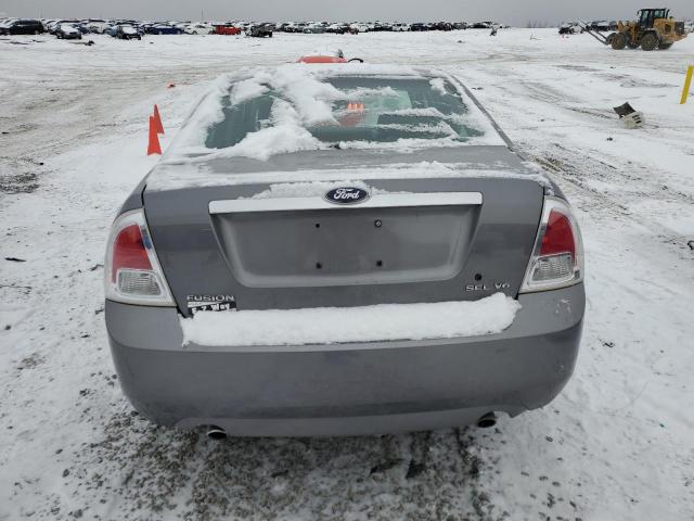 3FAFP08156R121754 - 2006 FORD FUSION SEL GRAY photo 6