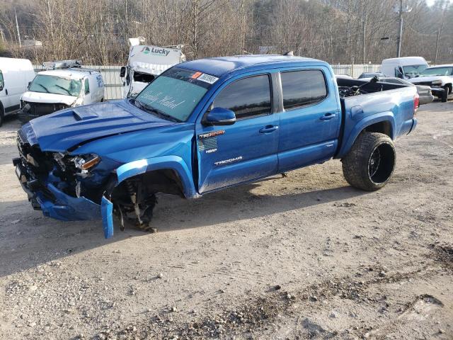 3TMCZ5AN8HM079212 - 2017 TOYOTA TACOMA DOUBLE CAB 蓝色 照片 1