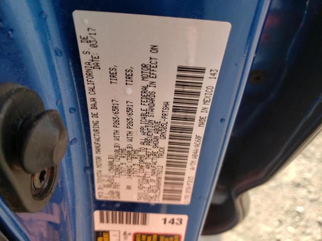 3TMCZ5AN8HM079212 - 2017 TOYOTA TACOMA DOUBLE CAB 蓝色 照片 13