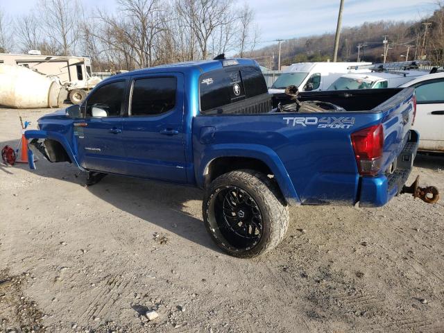 3TMCZ5AN8HM079212 - 2017 TOYOTA TACOMA DOUBLE CAB 蓝色 照片 2