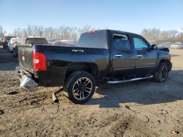 1GCPKTE70CF215833 - 2012 CHEVROLET SILVERADO K1500 LTZ BLACK photo 3