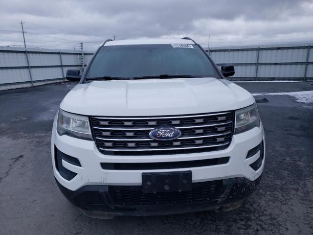 1FM5K8BH3HGA62427 - 2017 FORD EXPLORER WHITE photo 5