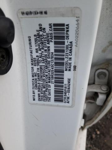 2T1BR32E43C137834 - 2003 TOYOTA COROLLA CE WHITE photo 12