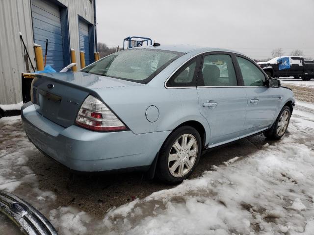 1FAHP25W78G137386 - 2008 FORD TAURUS LIMITED BLUE photo 3