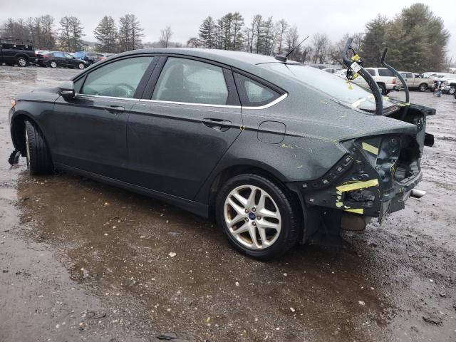 1FA6P0H73F5123249 - 2015 FORD FUSION SE GREEN photo 2