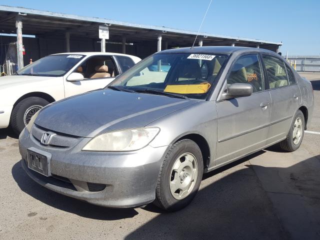 JHMES96635S013013 - 2005 HONDA CIVIC HYBRID  photo 2