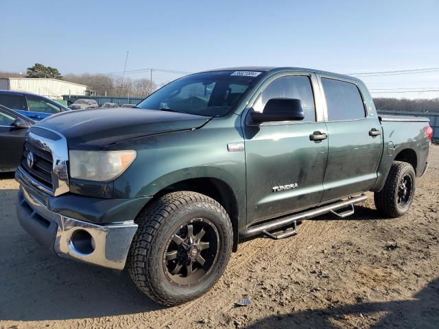 5TFEV54188X061235 - 2008 TOYOTA TUNDRA CREWMAX GREEN photo 1