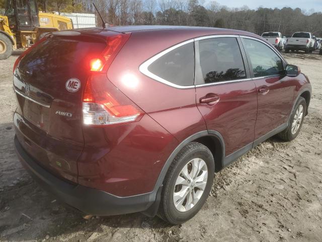 5J6RM4H53DL042616 - 2013 HONDA CR-V EX MAROON photo 3