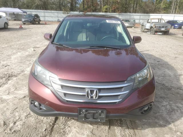 5J6RM4H53DL042616 - 2013 HONDA CR-V EX MAROON photo 5