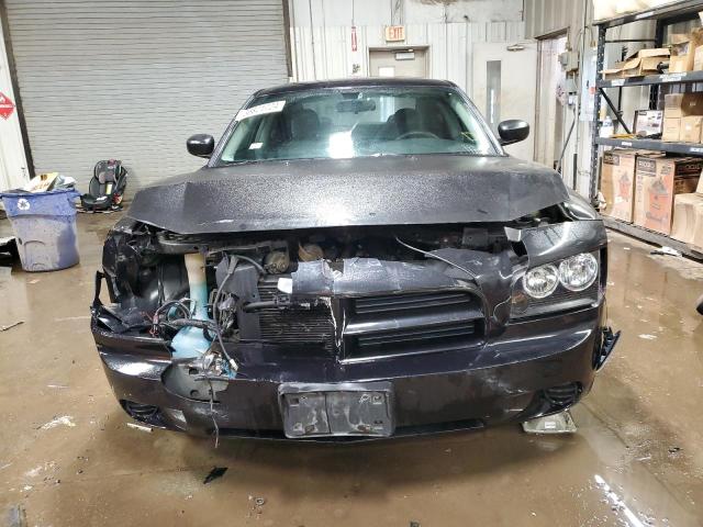 2B3KA43R77H847533 - 2007 DODGE CHARGER SE BLACK photo 5