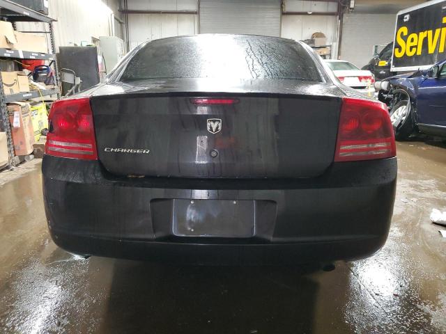 2B3KA43R77H847533 - 2007 DODGE CHARGER SE BLACK photo 6