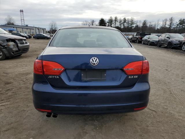 3VWDX7AJ4BM060549 - 2011 VOLKSWAGEN JETTA SE BLUE photo 6