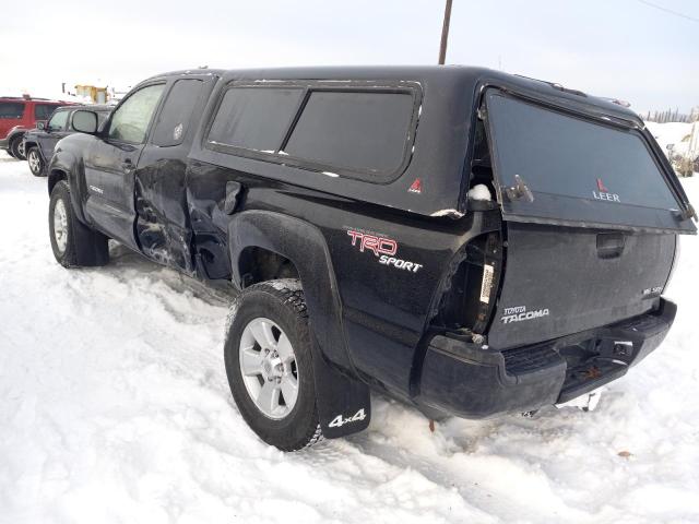 5TEUU4EN0AZ679075 - 2010 TOYOTA TACOMA ACCESS CAB BLACK photo 2