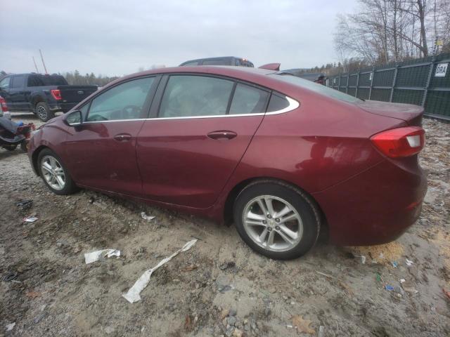 1G1BE5SM6G7288673 - 2016 CHEVROLET CRUZE LT RED photo 2