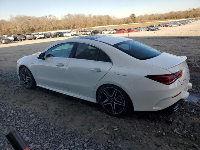 W1K5J5BB3MN215093 - 2021 MERCEDES-BENZ CLA AMG 35 4MATIC WHITE photo 2