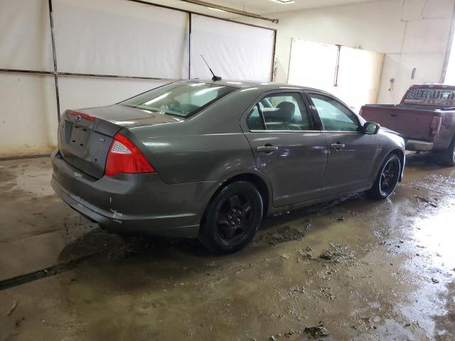 3FAHP0HA2AR306703 - 2010 FORD FUSION SE GRAY photo 3