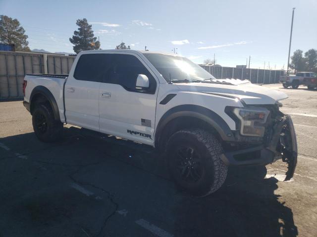 1FTFW1RG6JFE47056 - 2018 FORD F150 RAPTOR WHITE photo 4