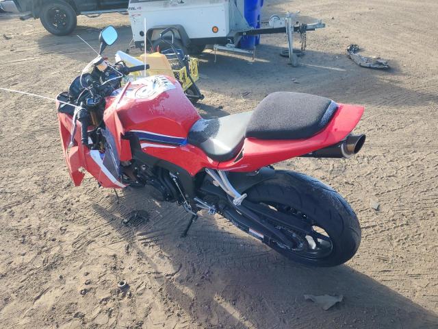 JH2PC40J1MK700472 - 2021 HONDA CBR600 RA RED photo 3