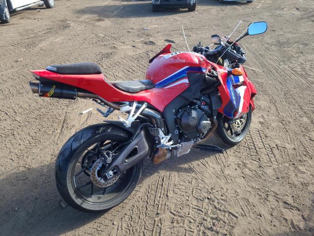 JH2PC40J1MK700472 - 2021 HONDA CBR600 RA RED photo 4