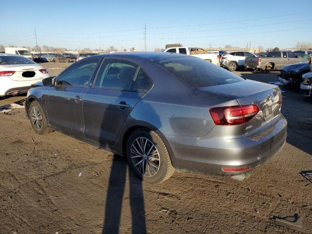 3VWB67AJXJM212231 - 2018 VOLKSWAGEN JETTA SE GRAY photo 2