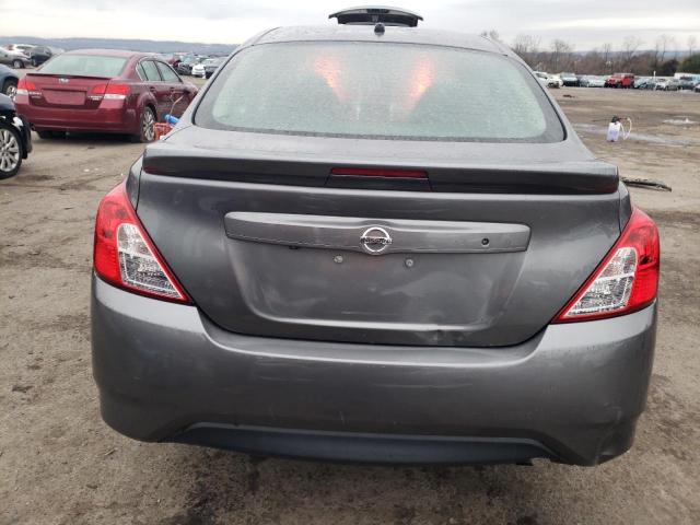 3N1CN7AP0KL844681 - 2019 NISSAN VERSA S GRAY photo 6