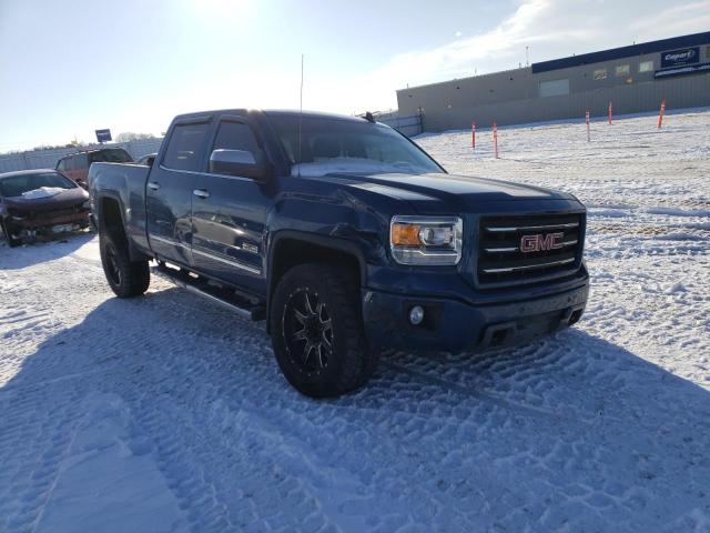 3GTU2VEC2FG223995 - 2015 GMC SIERRA K1500 SLT BLUE photo 4