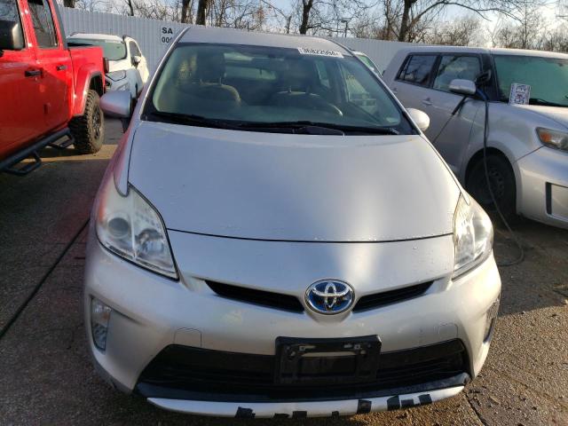 JTDKN3DU3C5480969 - 2012 TOYOTA PRIUS SILVER photo 5