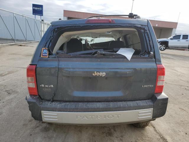 1J8FF48W67D396021 - 2007 JEEP PATRIOT LIMITED GRAY photo 6