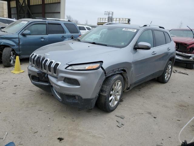 1C4PJLDB6FW537132 - 2015 JEEP CHEROKEE LIMITED SILVER photo 1