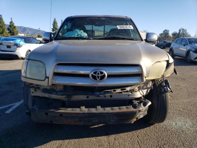 5TBRN34113S348879 - 2003 TOYOTA TUNDRA ACCESS CAB SR5 TAN photo 5