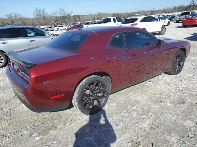 2C3CDZAGXKH521604 - 2019 DODGE CHALLENGER SXT RED photo 3