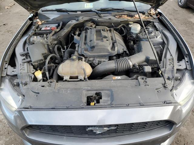 1FA6P8THXF5378169 - 2015 FORD MUSTANG GRAY photo 11