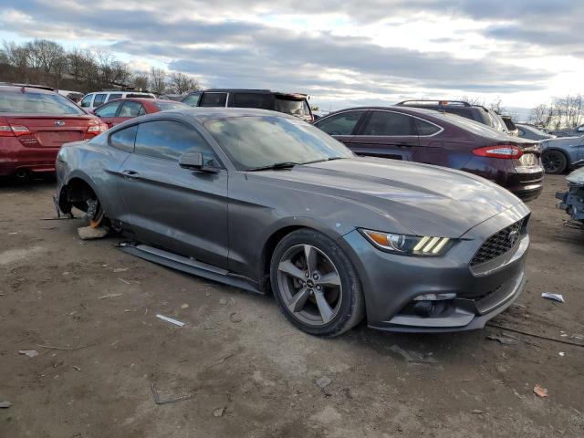 1FA6P8THXF5378169 - 2015 FORD MUSTANG GRAY photo 4