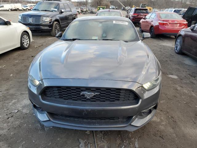 1FA6P8THXF5378169 - 2015 FORD MUSTANG GRAY photo 5